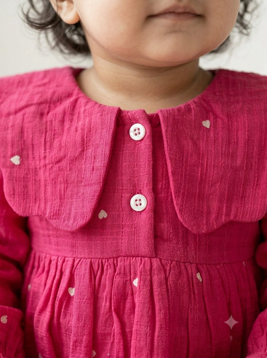 Fuchsia Heart Dress