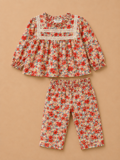 Petal Charm Cord Set