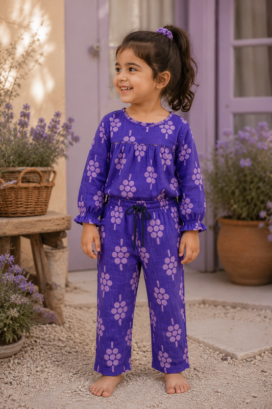Grape Bloom Cord Set