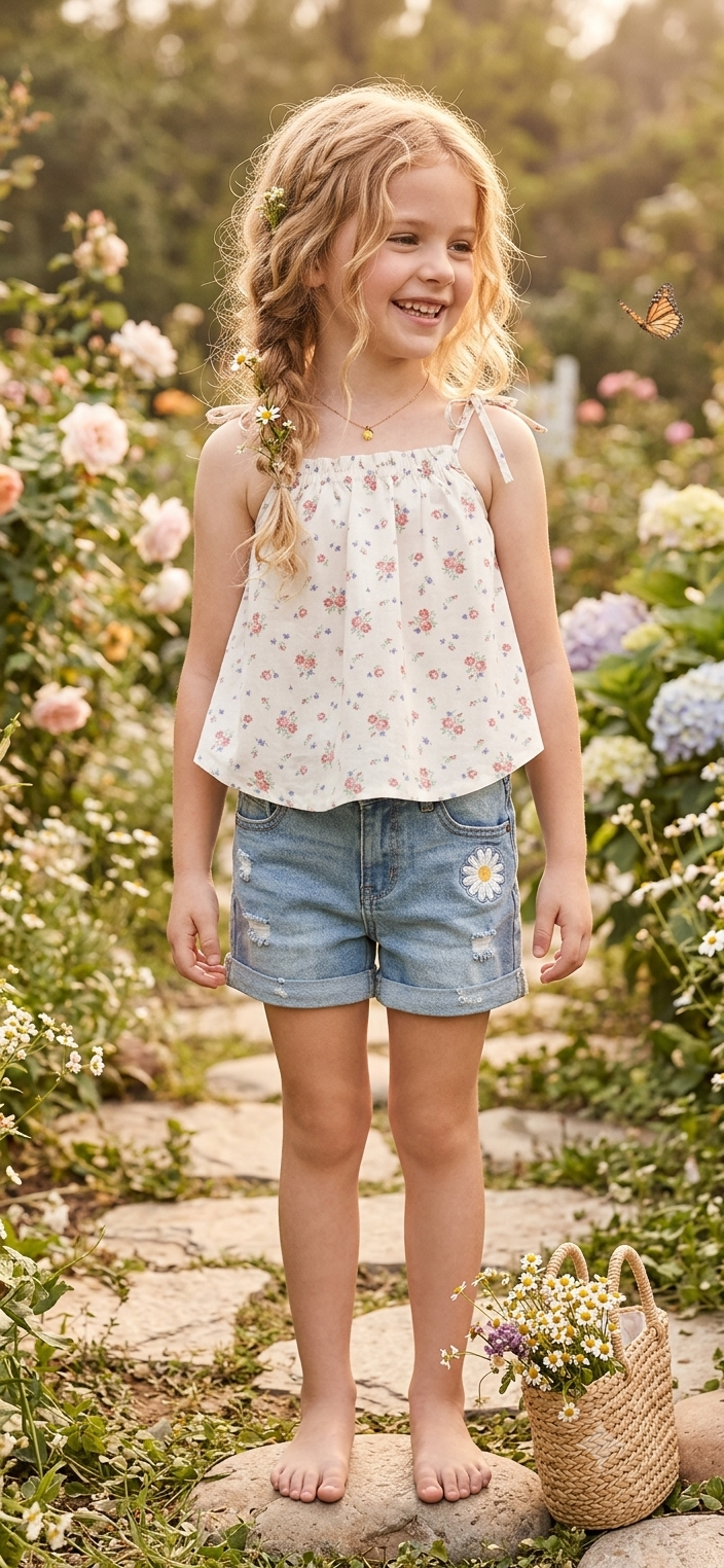 Daisy Floral Top