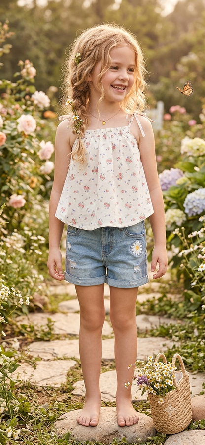 Daisy Floral Top