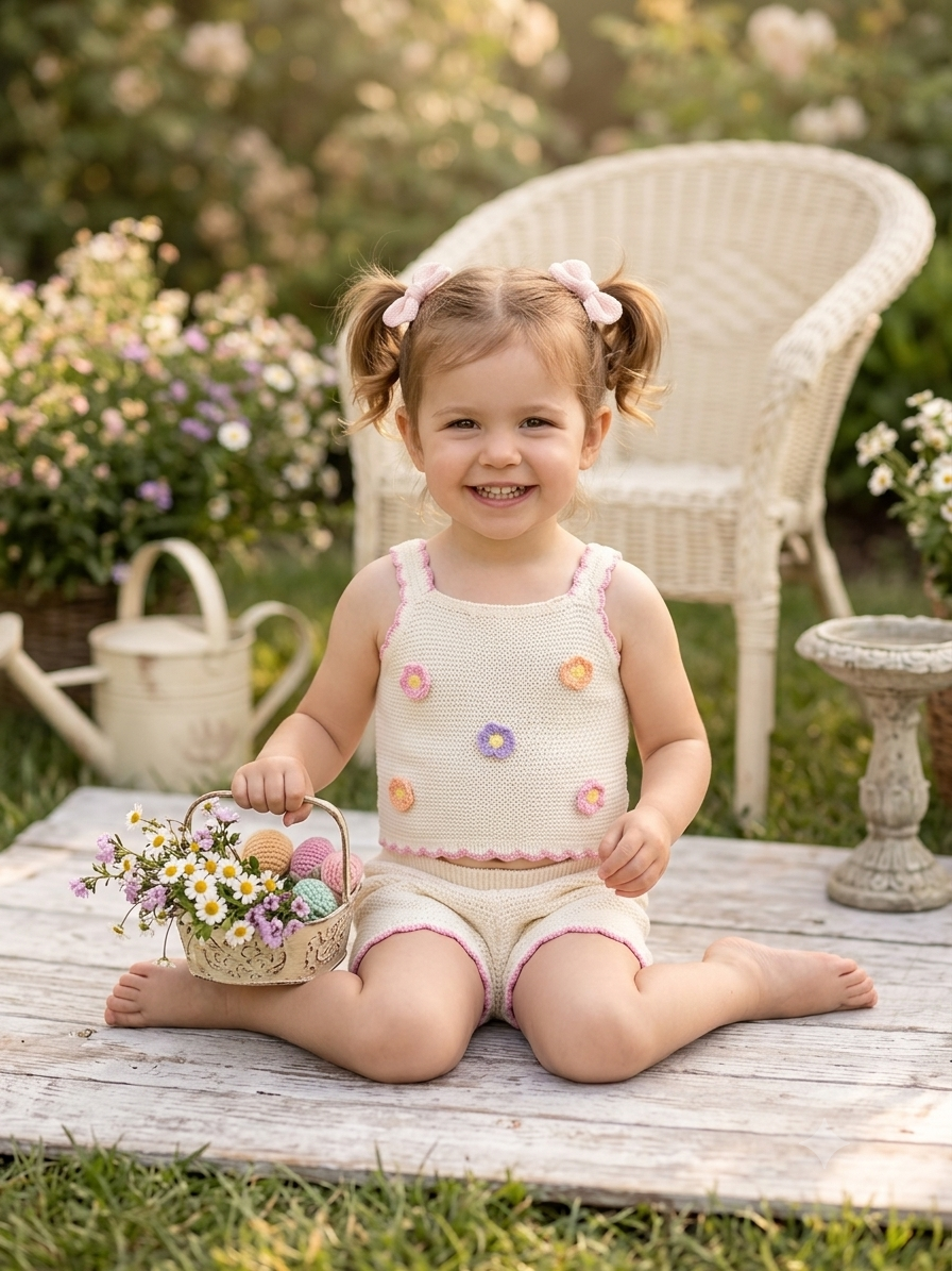 The Daisy Meadow Knit Two-Piece Set