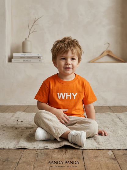 Vibrant "WHY" Curiosity Back-Print