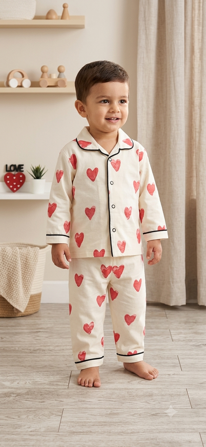 Kids "I Love My Daddy" Heart Pattern