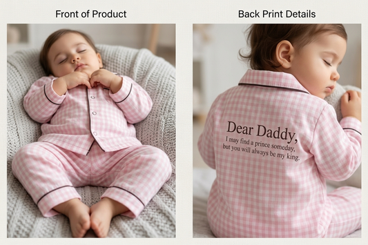 Baby & Toddler Pink Gingham Pyjama Set