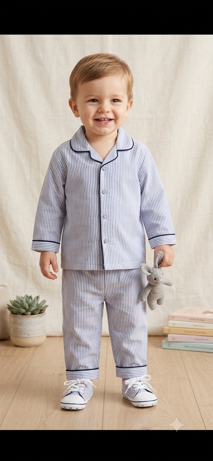 Kids "Cuter Version Of Mom" Striped