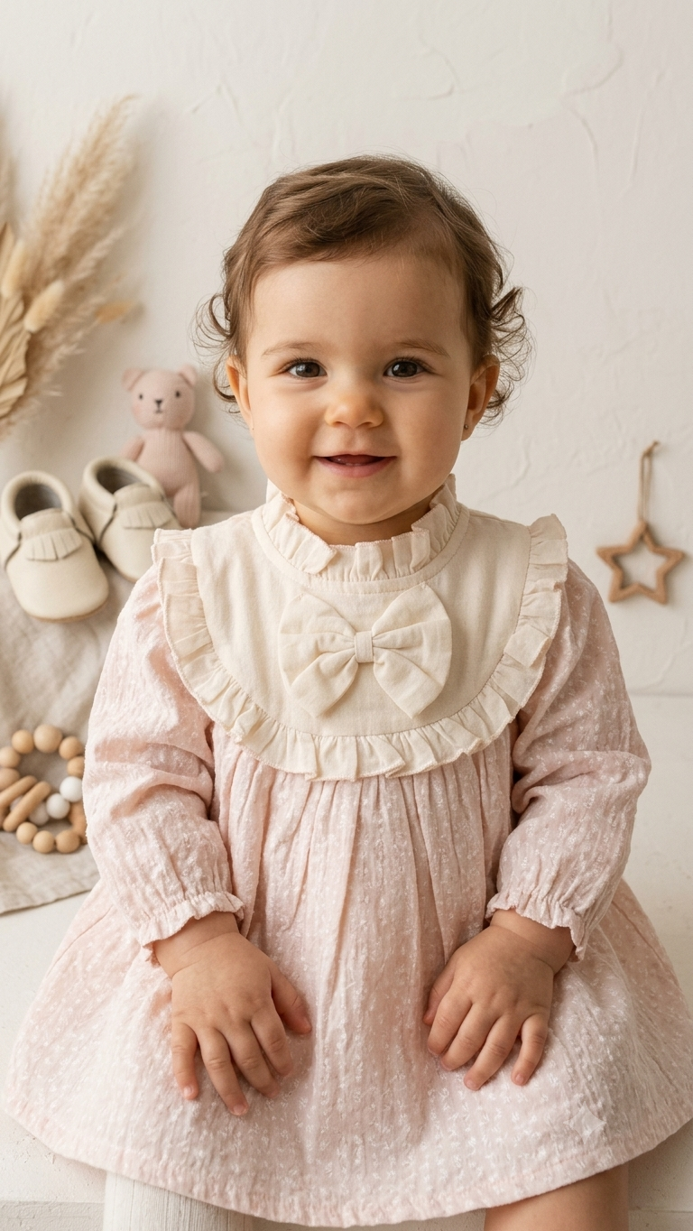 Sweet Peony Ruffled Dress