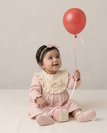 Sweet Peony Ruffled Dress