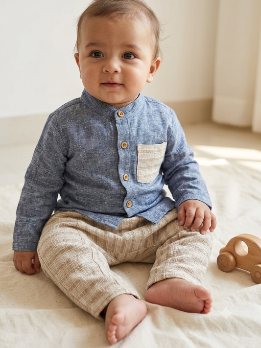 The Coastal 2-Piece Linen Set
