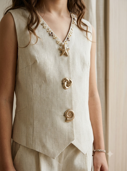 The Seaside Waistcoat & Trousers Set