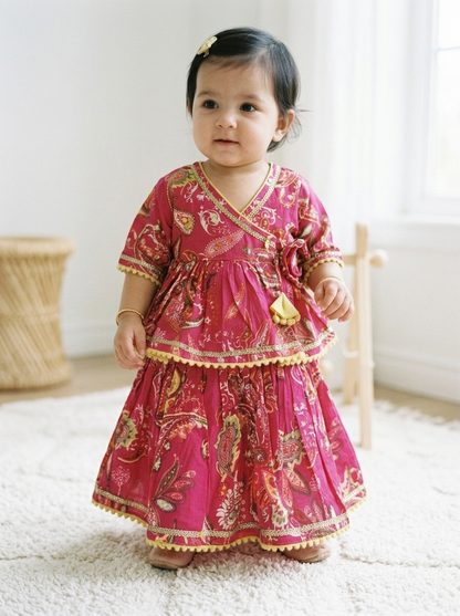 The Rani Paisley Angrakha Set