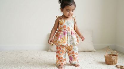 The Meadow Printed Cotton Co-Ord Set