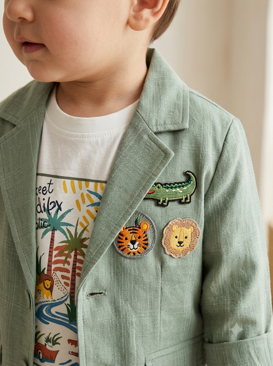 Safari Tropical Preppy Casual