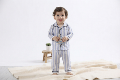 Little Traveler "Morning Hugs" Cabana Stripe Pyjamas