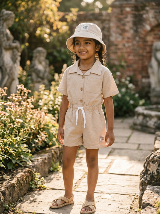 Sandstone Safari Jumpsuit