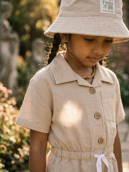Sandstone Safari Jumpsuit